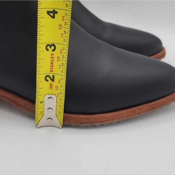 Nisolo Eva Everyday Chelsea Black Leather Ankle Boots - Picture 9 of 10